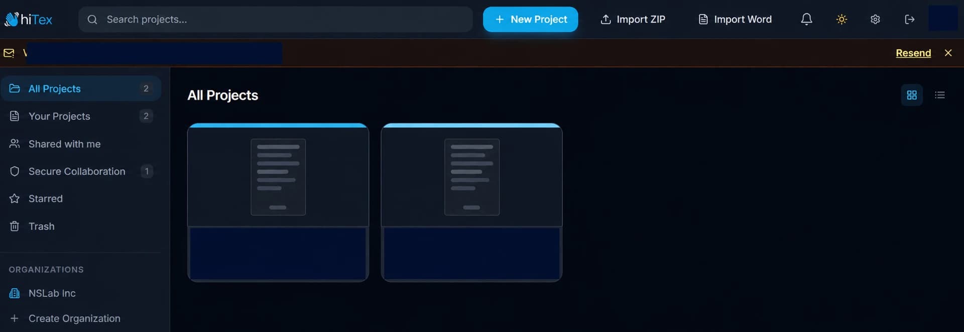 이메일·문서명·작성자 정보를 가린 Pure HiTex 프로젝트 대시보드